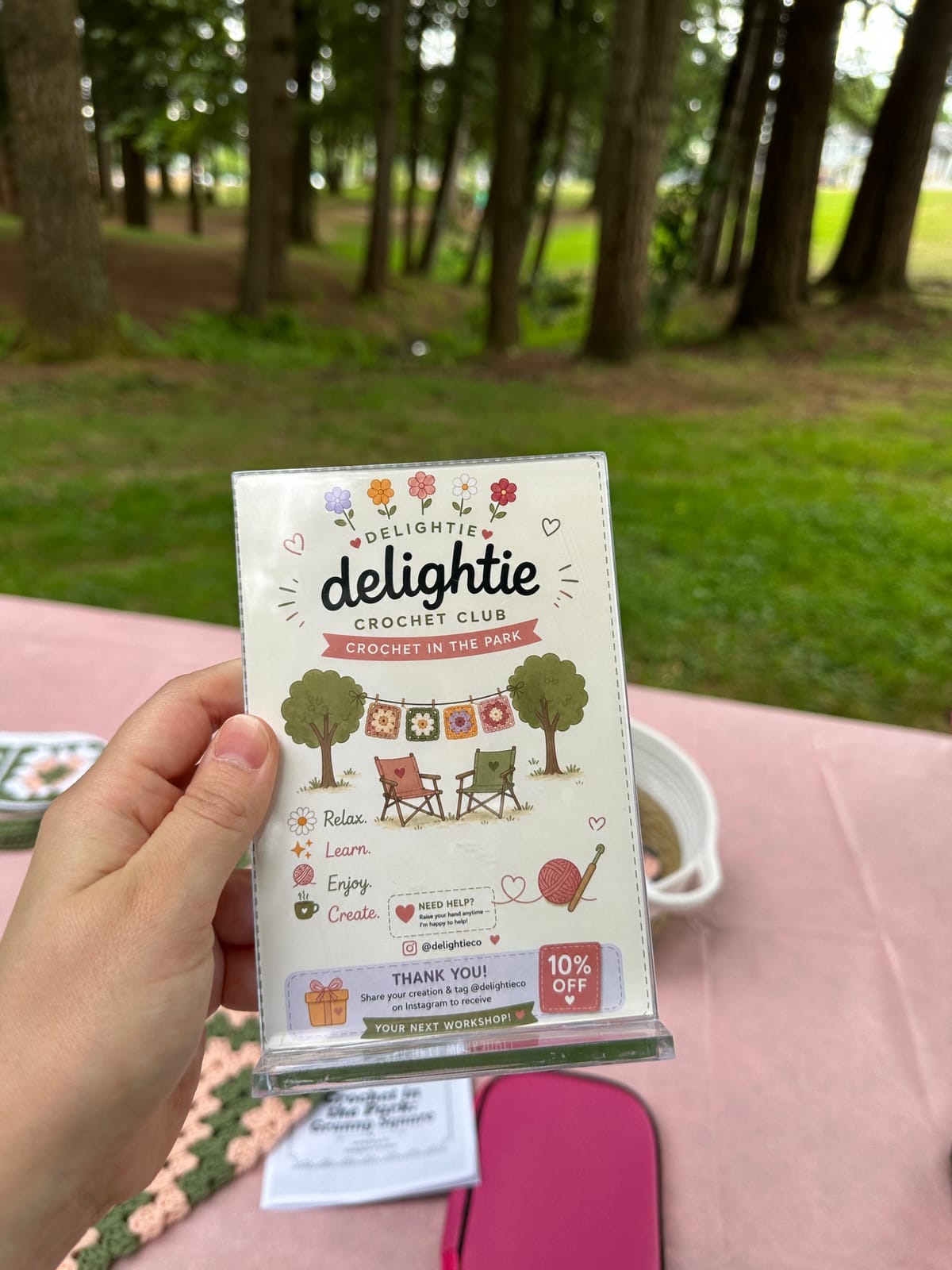 Photo from Crochet in the Park